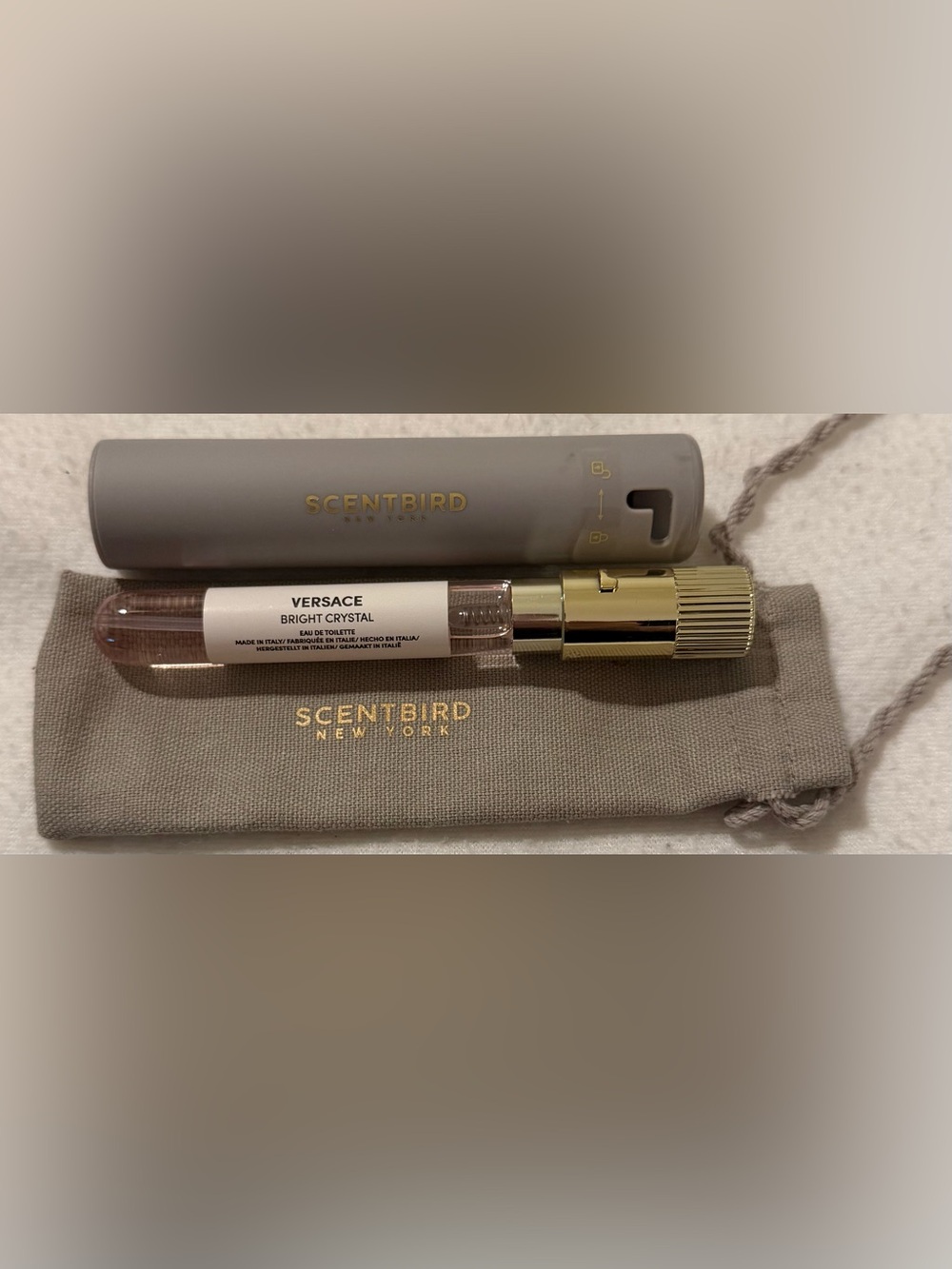 Versace Bright Crystal Refillable Travel Spray Scentbird